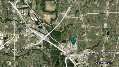 1441 Patton Pl, Carrollton, TX - AERIAL  map view