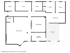 4816 Brecksville Rd, Richfield, OH for lease Floor Plan- Image 1 of 2