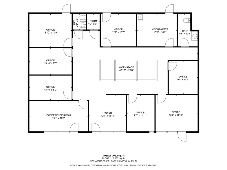 36413 US Hwy 19 N, Palm Harbor, FL for lease - Floor Plan - Image 2 of 9