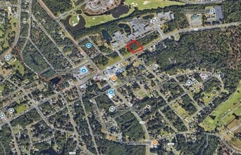 8900 Old Georgetown Rd, Sunset Beach, NC - AERIAL  map view