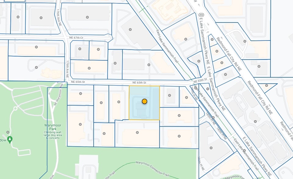 17825 NE 65th St, Redmond, WA for lease - Plat Map - Image 3 of 3