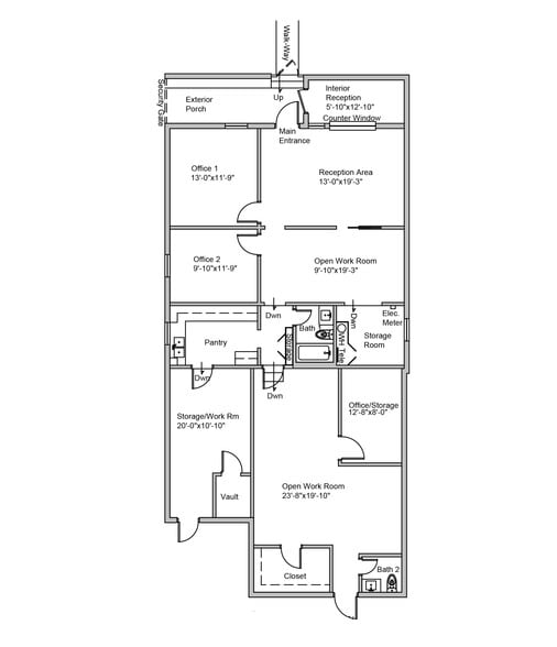 9443 Old Dixie Hwy, Miami, FL for sale - Floor Plan - Image 2 of 2