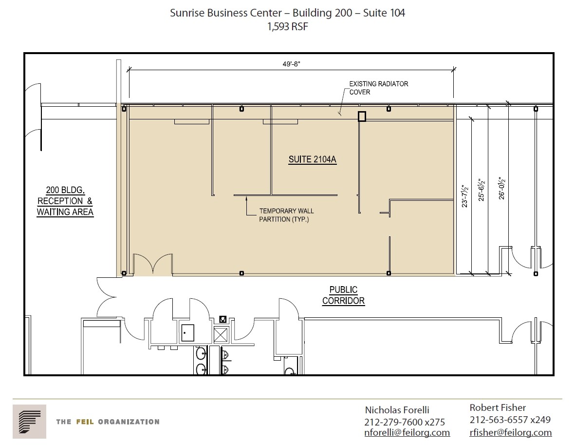 3500 Sunrise Business, Great River, NY for lease Floor Plan- Image 1 of 2