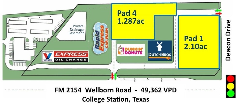 12069 Farm to Market 2154 Rd, College Station, TX for lease - Site Plan - Image 2 of 2