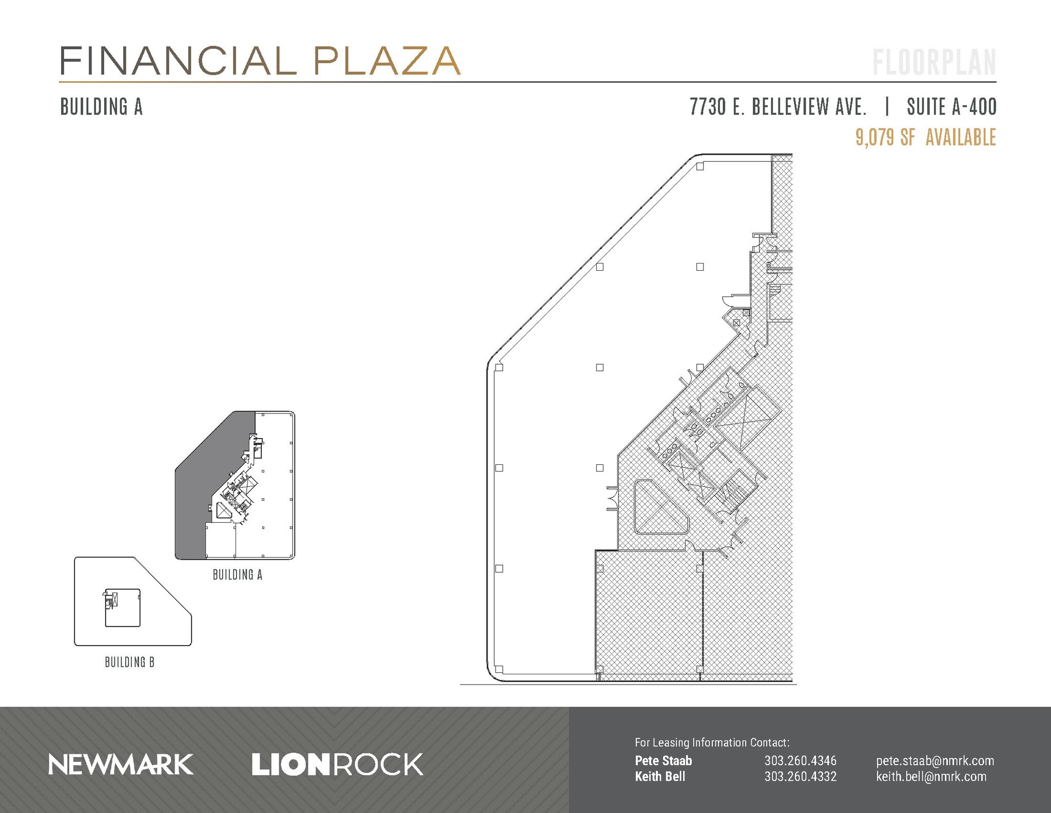 7730 E Belleview Ave, Greenwood Village, CO for lease Floor Plan- Image 1 of 1