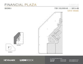 7730 E Belleview Ave, Greenwood Village, CO for lease Floor Plan- Image 1 of 1
