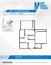 3470 Mt Diablo Blvd, Lafayette, CA for lease Floor Plan- Image 1 of 1