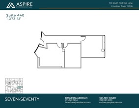 770 S Post Oak Ln, Houston, TX for lease Floor Plan- Image 1 of 1