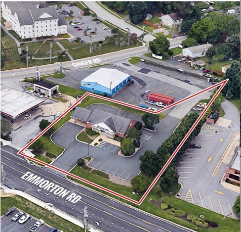 2912 Emmorton Rd, Abingdon, MD for lease - Aerial - Image 3 of 4