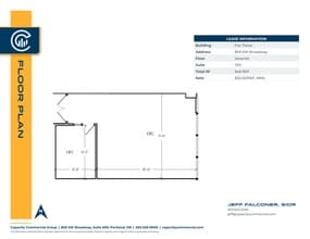 805 SW Broadway, Portland, OR for lease Site Plan- Image 1 of 1
