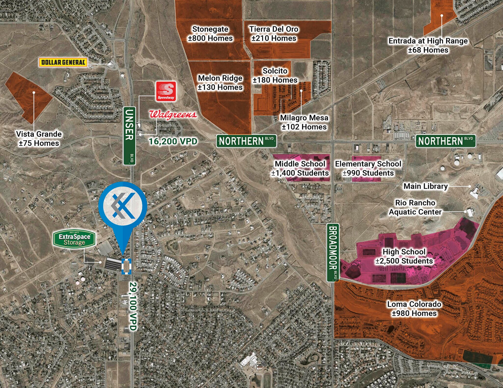 Unser Blvd & Abrazo Rd NE, Rio Rancho, NM for sale Building Photo- Image 1 of 1