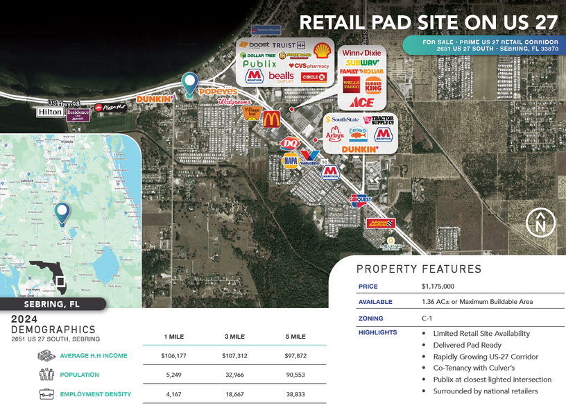 2651 US Highway 27 S, Sebring, FL for sale - Building Photo - Image 2 of 4