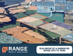 Elm Grove Rd, Royse City, TX - AERIAL  map view