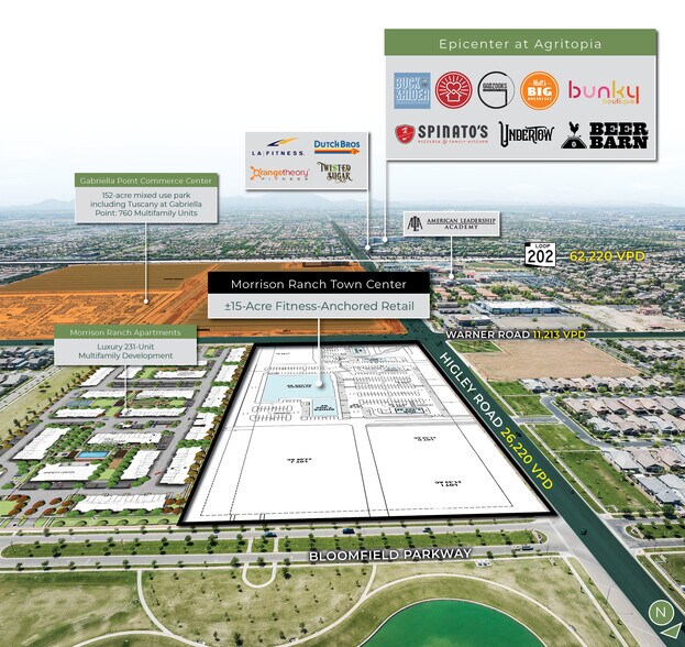 NEC Higley Rd & Warner rd, Gilbert, AZ 85296