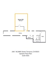 2461 W 208th St, Torrance, CA for lease Site Plan- Image 1 of 6