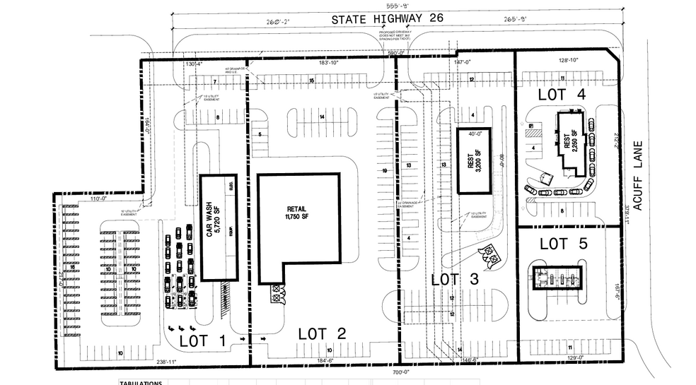 4007 Colleyville Blvd, Colleyville, TX for lease - Site Plan - Image 2 of 2