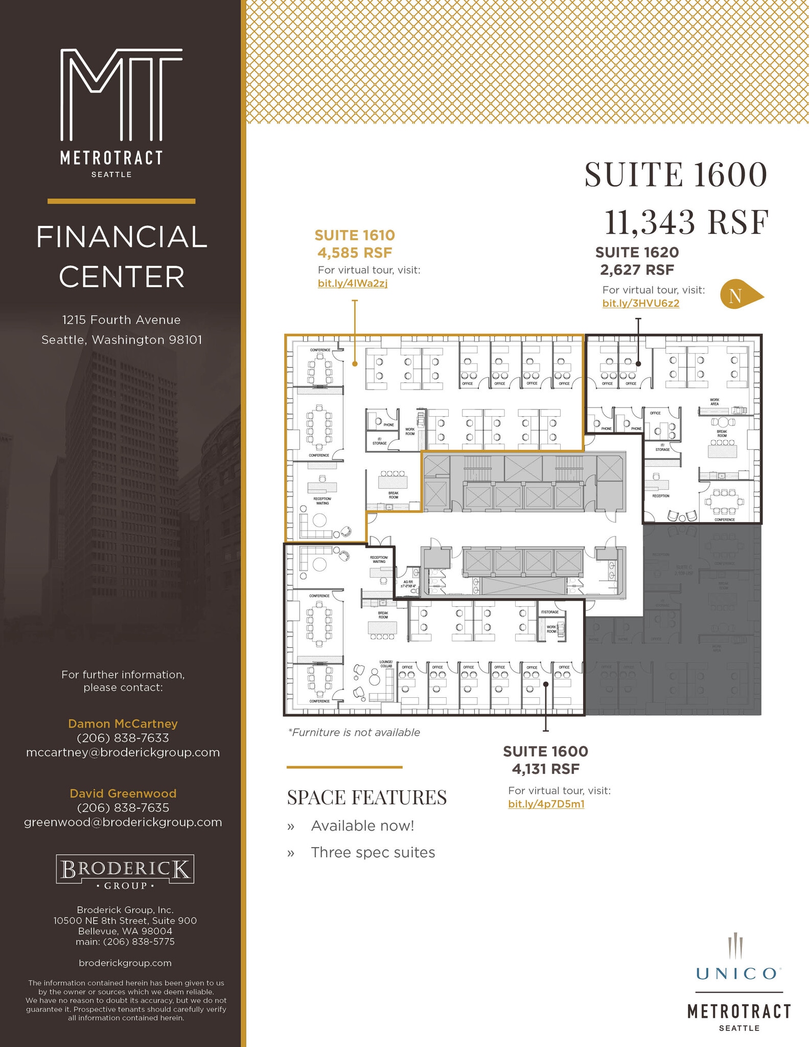 1215 4th Ave, Seattle, WA for lease Floor Plan- Image 1 of 1