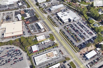 3345 N Military Hwy, Norfolk, VA - AERIAL map view
