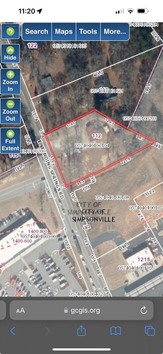 More details for 112 E Standing Springs Rd, Simpsonville, SC - Retail for Sale