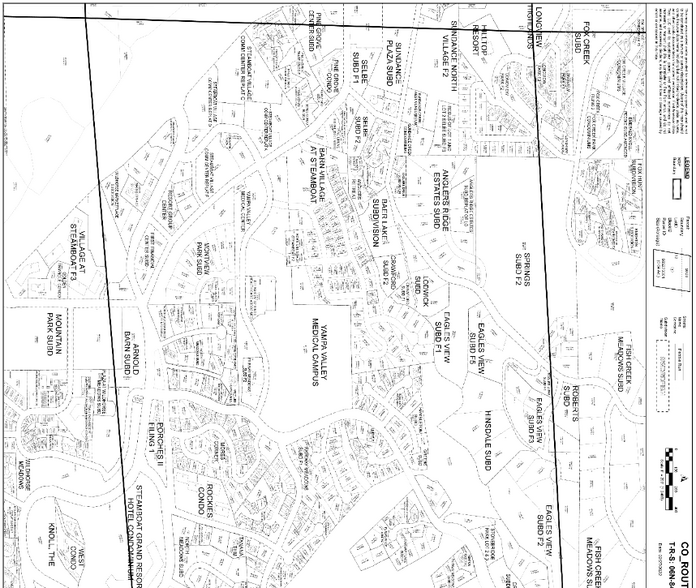 2130 Resort Dr, Steamboat Springs, CO for lease - Plat Map - Image 2 of 2