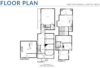 1820 12th Ave, Seattle, WA for lease Floor Plan- Image 1 of 24