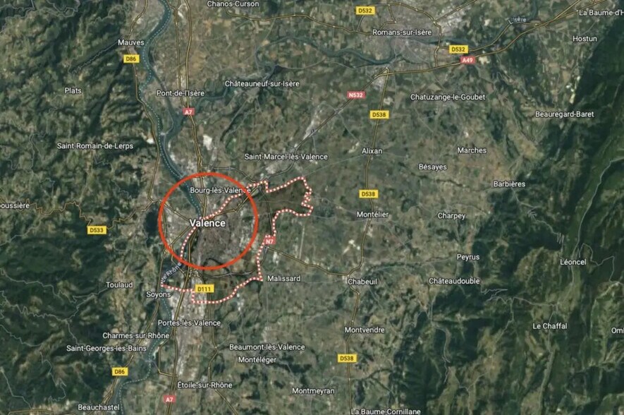 Retail in Valence for lease - Floor Plan - Image 3 of 6