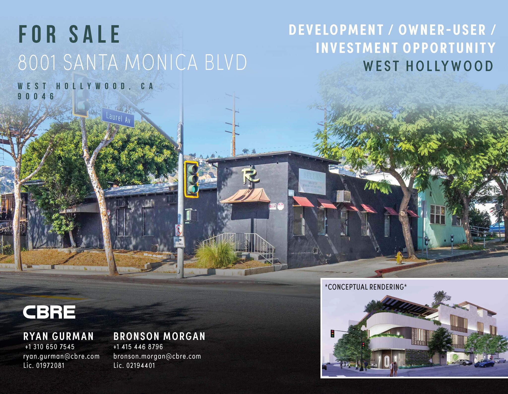 8001 Santa Monica Blvd, West Hollywood, CA for sale Building Photo- Image 1 of 13
