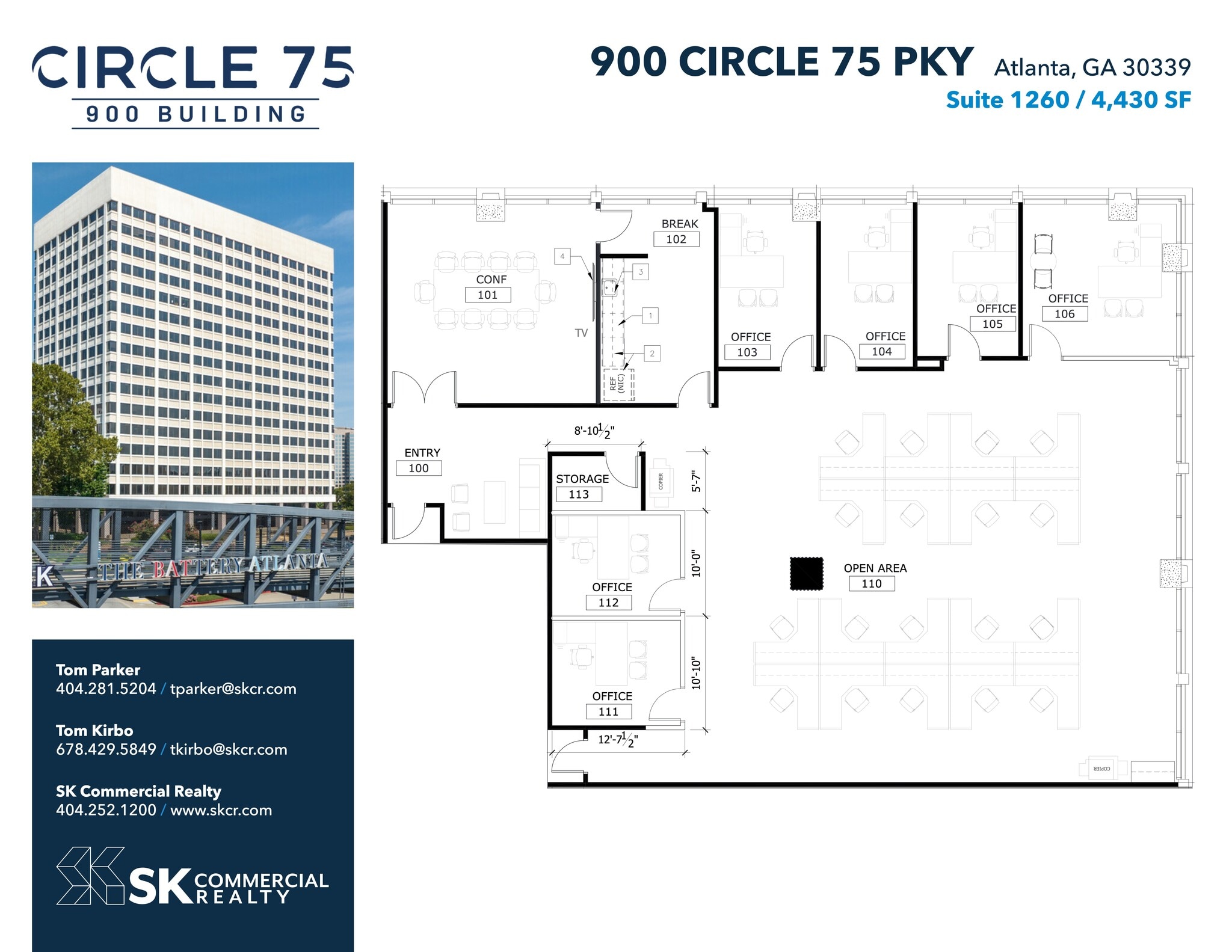 900 Circle 75 Pky SE, Atlanta, GA for lease Site Plan- Image 1 of 1