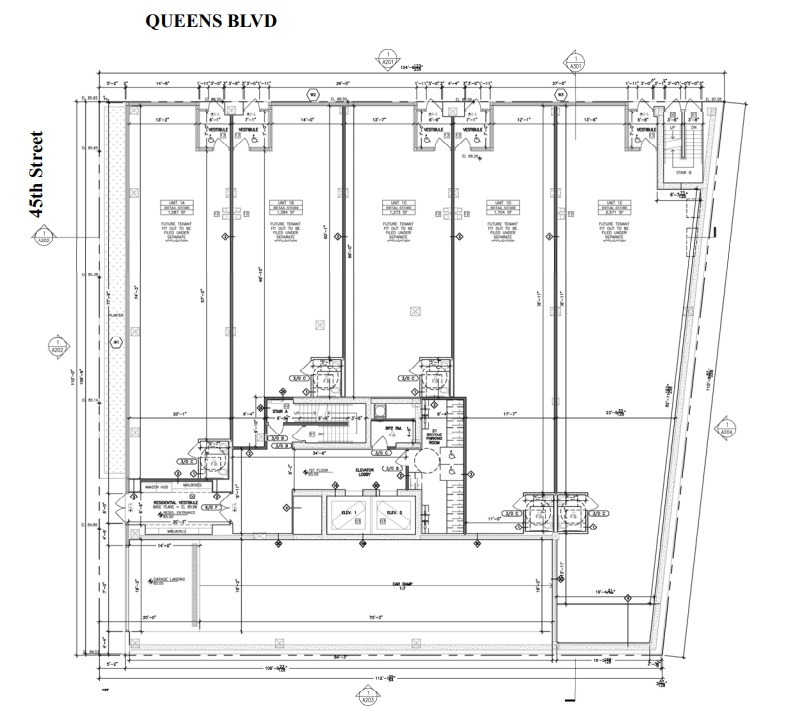 45-02 Queens Blvd, Sunnyside, NY for lease Floor Plan- Image 1 of 1