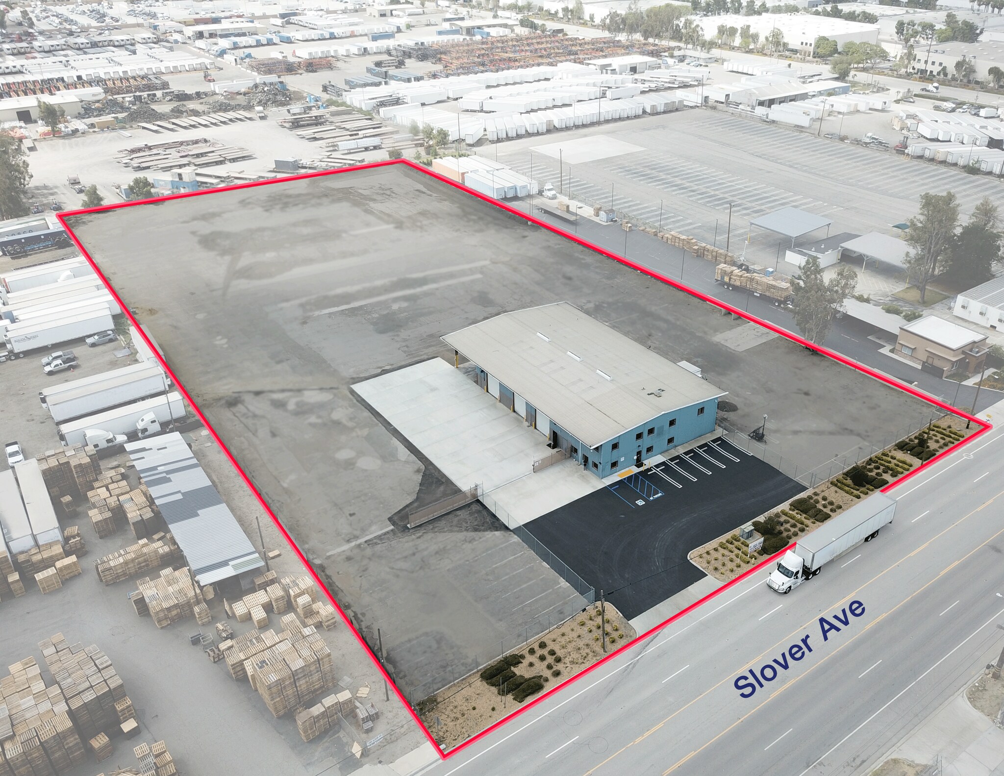 13831 Slover Ave, Fontana, CA for lease Aerial- Image 1 of 8