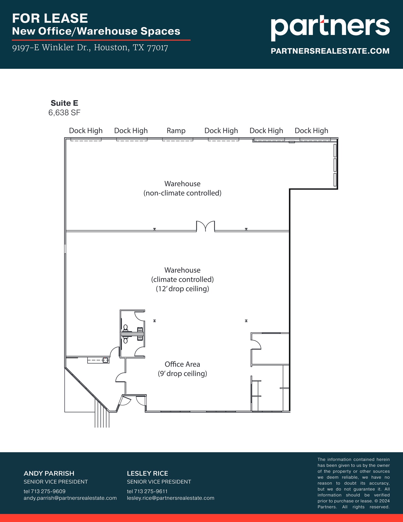 9189 Winkler Dr, Houston, TX for lease Site Plan- Image 1 of 1