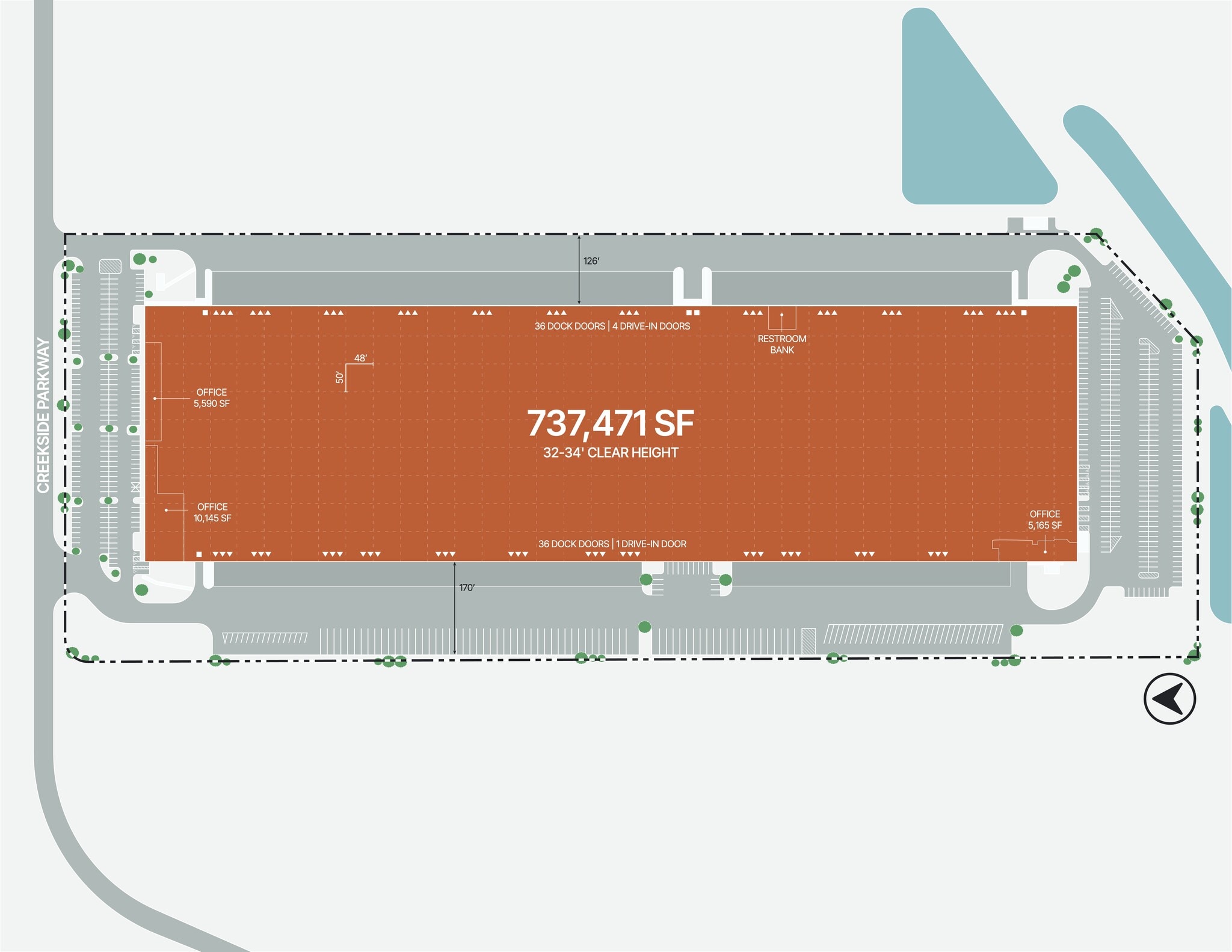3051 Creekside Pky, Lockbourne, OH for lease Site Plan- Image 1 of 12