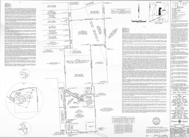 Huffman Eastgate Rd, Huffman, TX for sale - Plat Map - Image 3 of 5