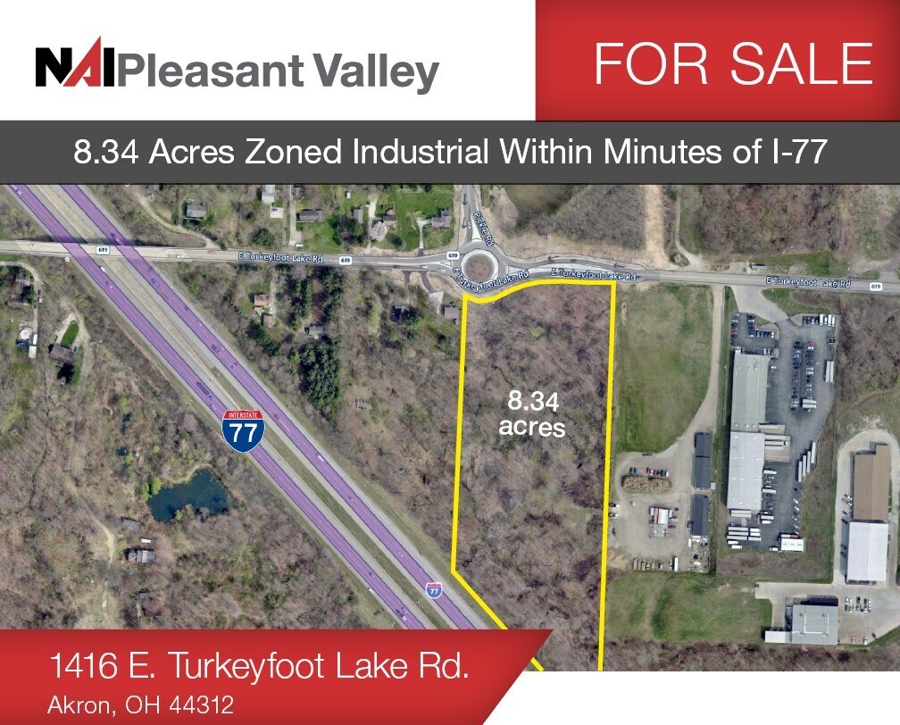 1416 E Turkeyfoot Lake Rd, Akron, OH 44312 Land for Sale