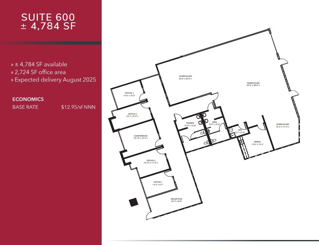 1900 Firman Dr, Richardson, TX for lease Floor Plan- Image 1 of 5