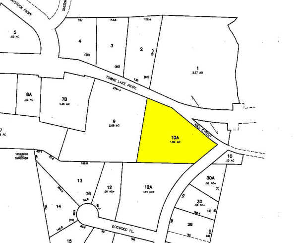 145 Towne Lake Pky, Woodstock, GA for lease - Plat Map - Image 2 of 22