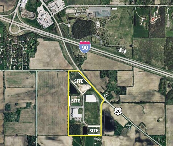 US Route 20 & Gast Rd, Hampshire, IL for sale - Primary Photo - Image 1 of 1