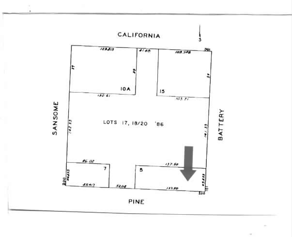 200-216 Pine St, San Francisco, CA for lease - Plat Map - Image 3 of 3