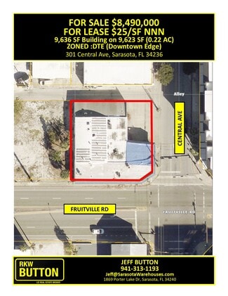 More details for 301 Central Ave, Sarasota, FL - Retail for Lease