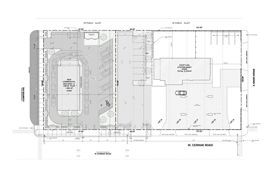 3212 W Cermak Rd, Chicago, IL for sale - Site Plan - Image 1 of 1