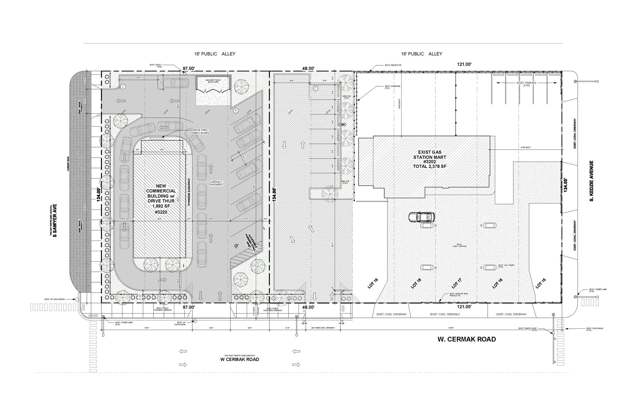 3212 W Cermak Rd, Chicago, IL for sale Site Plan- Image 1 of 1