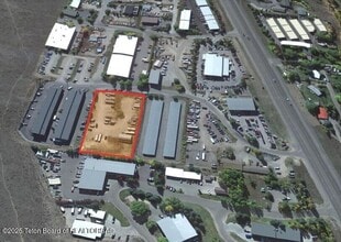 605 W Deer Dr, Jackson, WY - AERIAL  map view