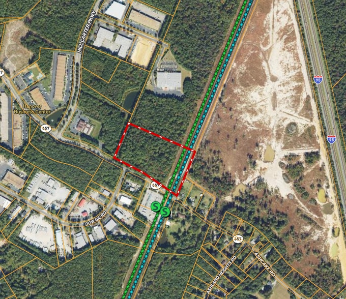 Ashcake Rd & Dow Gil Rd, Ashland, VA for sale - Aerial - Image 3 of 6