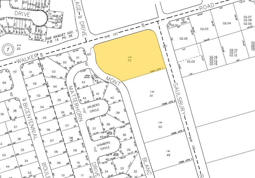 101 Mont Blanc Blvd, Dover, DE for lease - Plat Map - Image 3 of 4