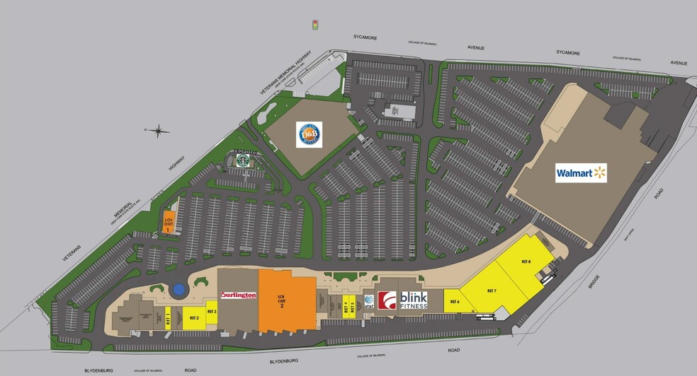 1750 Veterans Memorial Hwy, Islandia, NY for lease - Site Plan - Image 3 of 3