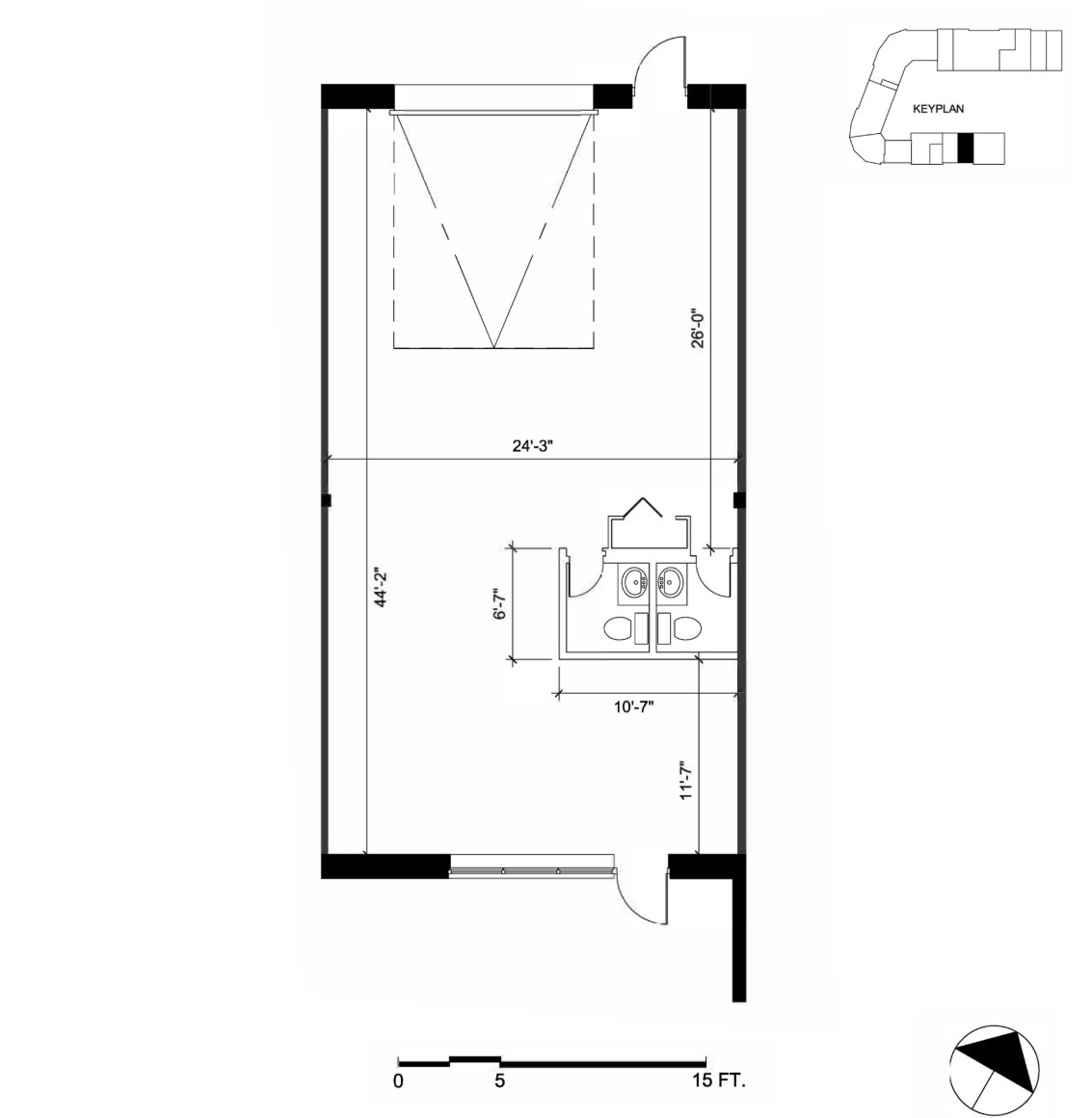 15 Cedar Pointe Dr, Barrie, ON for lease Floor Plan- Image 1 of 1