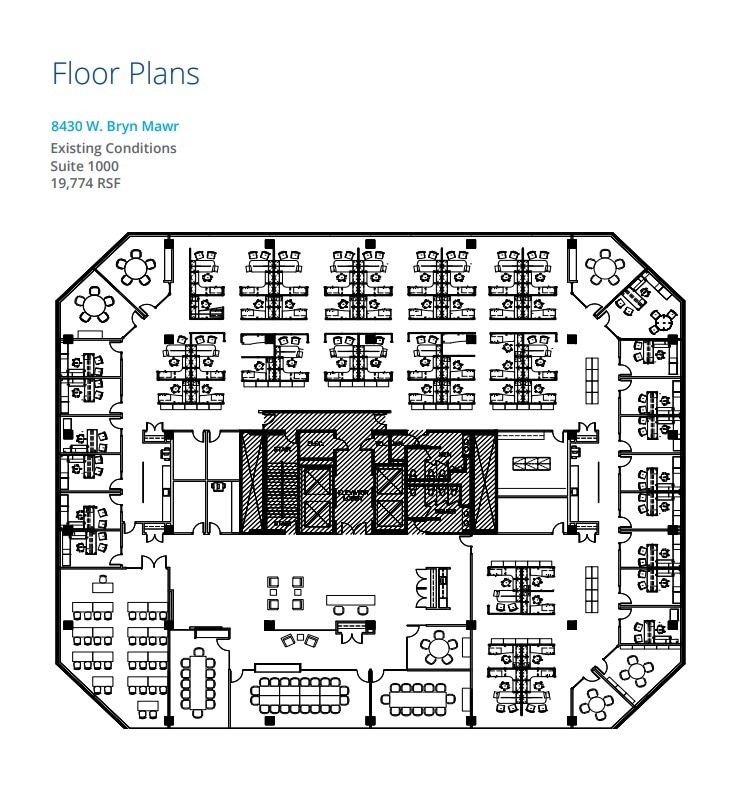 8410 W Bryn Mawr Ave, Chicago, IL for lease Floor Plan- Image 1 of 1