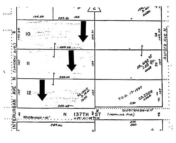 920-924 N 137th St, Seattle, WA for sale - Plat Map - Image 1 of 1