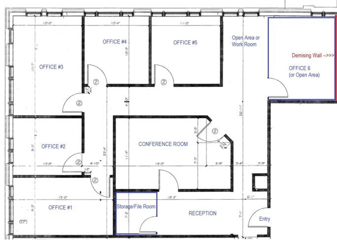 1100 Parker Sq, Flower Mound, TX for lease Floor Plan- Image 1 of 1