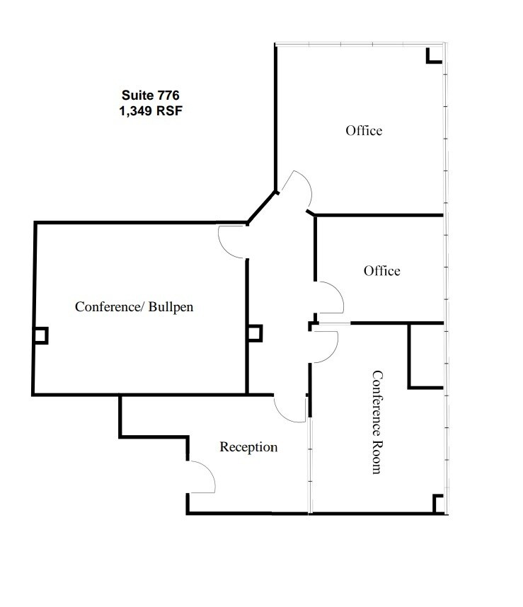 2201 Main St, Dallas, TX for lease Floor Plan- Image 1 of 4